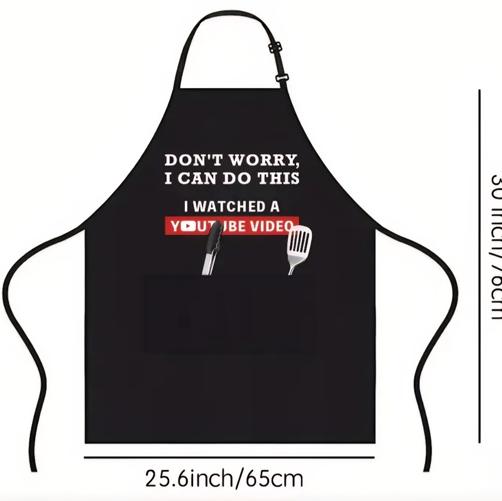 Humorous Apron Utensils Not Included - Picture 2 of 2